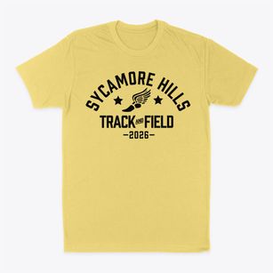 Sycamore Hills Elementary School Track and Field Classic Dad T-Shirt