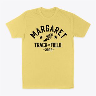 Margaret Robertson Elementary School Track and Field Classic Dad T-Shirt