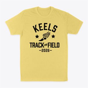 Keels Elementary School Track and Field Classic Dad T-Shirt