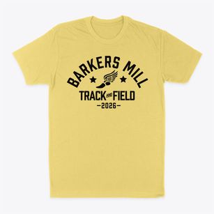 Barkers Mill Elementary School Track and Field Classic Dad T-Shirt