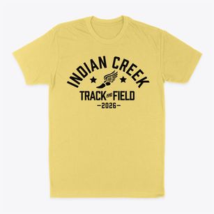Indian Creek Elementary School Track and Field Classic Dad T-Shirt