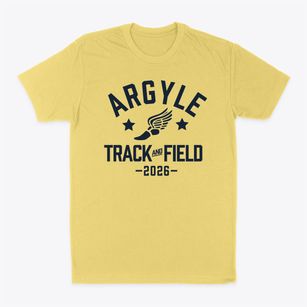 Argyle Elementary School Track and Field Classic Dad T-Shirt