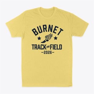 Burnet Elementary School Track and Field Classic Dad T-Shirt
