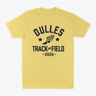 Dulles High School Track and Field Classic Dad T-Shirt