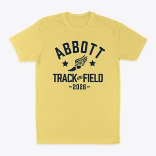 Abbott High School Track and Field Classic Dad T-Shirt