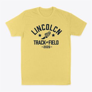 Gregory Lincoln Education Center Track and Field Classic Dad T-Shirt