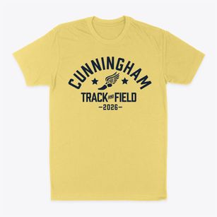 Cunningham Elementary School Track and Field Classic Dad T-Shirt