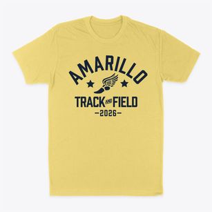 Amarillo High School Track and Field Classic Dad T-Shirt