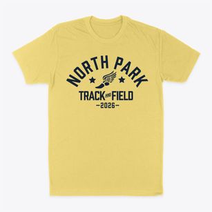 North Park Elementary School Track and Field Classic Dad T-Shirt