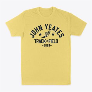 John Yeates Middle School Track and Field Classic Dad T-Shirt