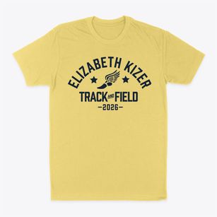 Elizabeth Kizer Elementary School Track and Field Classic Dad T-Shirt