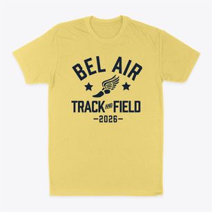 Bel Air Elementary School Track and Field Classic Dad T-Shirt