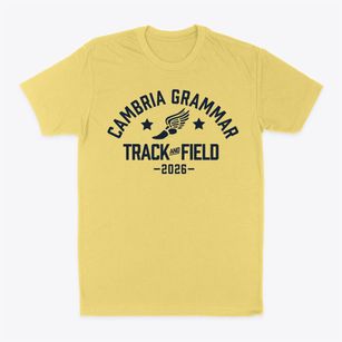 Cambria Grammar School Track and Field Classic Dad T-Shirt