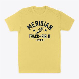 Meridian High School Track and Field Classic Dad T-Shirt