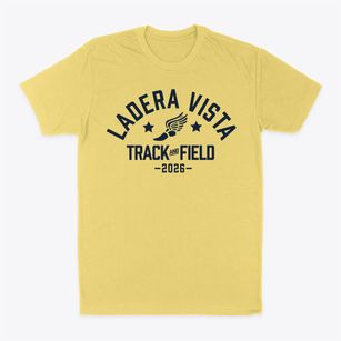 Ladera Vista Junior High School Track and Field Classic Dad T-Shirt