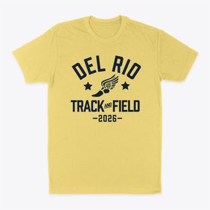 Del Rio Elementary School Track and Field Classic Dad T-Shirt