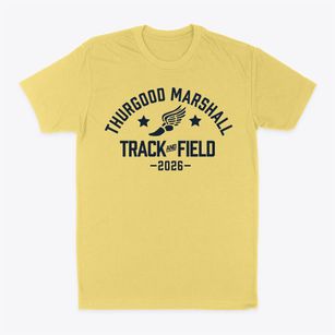Thurgood Marshall Elementary School Track and Field Classic Dad T-Shirt