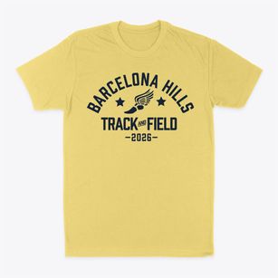 Barcelona Hills Elementary School Track and Field Classic Dad T-Shirt