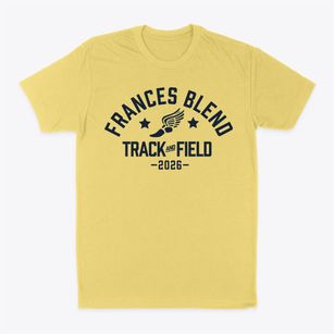 Frances Blend Special Education School Track and Field Classic Dad T-Shirt