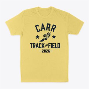 Carr Intermediate School Track and Field Classic Dad T-Shirt