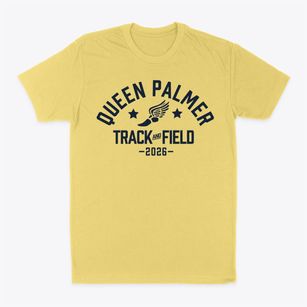 Queen Palmer Elementary School Track and Field Classic Dad T-Shirt