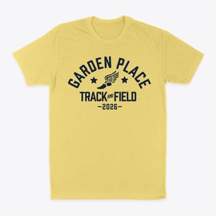 Garden Place Academy Track and Field Classic Dad T-Shirt