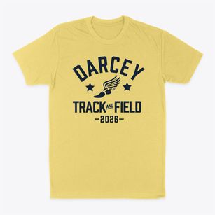 Darcey School Track and Field Classic Dad T-Shirt
