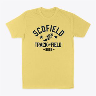 Scofield Magnet Middle School Track and Field Classic Dad T-Shirt