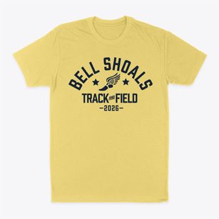 Bell Shoals Baptist Academy Track and Field Classic Dad T-Shirt