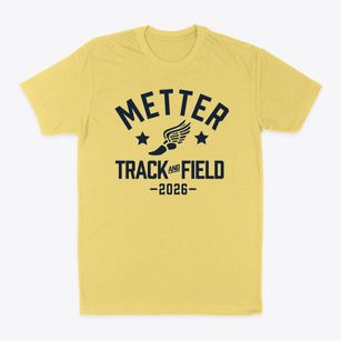Metter Middle School Track and Field Classic Dad T-Shirt