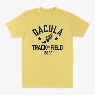 Dacula Middle School Track and Field Classic Dad T-Shirt