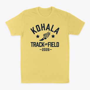 Kohala Middle School Track and Field Classic Dad T-Shirt