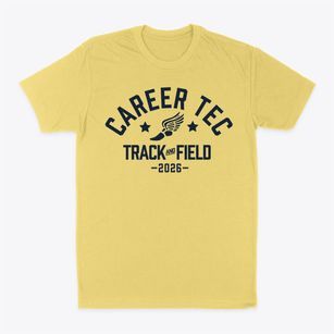 Career Tec School Track and Field Classic Dad T-Shirt
