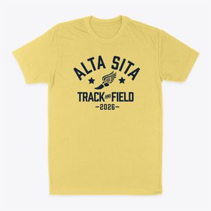 Alta Sita Elementary School Track and Field Classic Dad T-Shirt