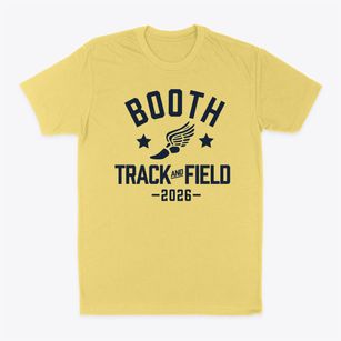 Booth Elementary School Track and Field Classic Dad T-Shirt