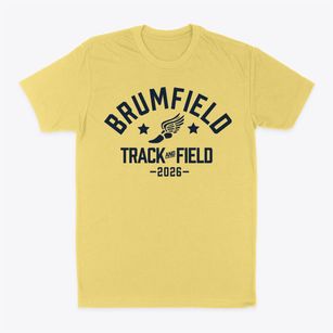 Brumfield Elementary School Track and Field Classic Dad T-Shirt