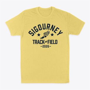 Sigourney Elementary School Track and Field Classic Dad T-Shirt