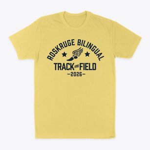 Roskruge Bilingual Magnet School Track and Field Classic Dad T-Shirt
