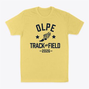 Olpe High School Track and Field Classic Dad T-Shirt