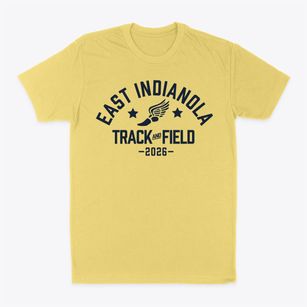 East Indianola Elementary School Track and Field Classic Dad T-Shirt