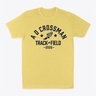 A D Crossman Elementary School Track and Field Classic Dad T-Shirt