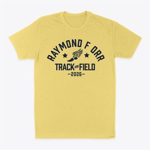 Raymond F Orr Elementary School Track and Field Classic Dad T-Shirt
