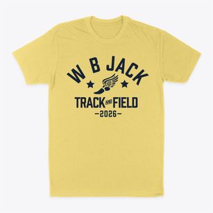W B Jack Elementary School Track and Field Classic Dad T-Shirt