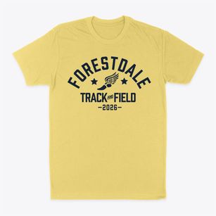 Forestdale Elementary School Track and Field Classic Dad T-Shirt