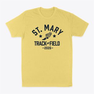 Saint Mary Elementary School Track and Field Classic Dad T-Shirt