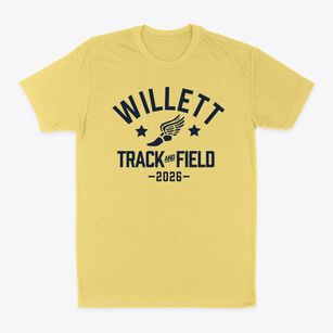 Willett Elementary School Track and Field Classic Dad T-Shirt