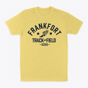 Frankfort Elementary School Track and Field Classic Dad T-Shirt