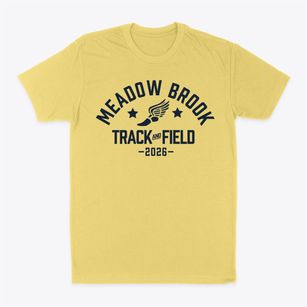 Meadow Brook Elementary School Track and Field Classic Dad T-Shirt