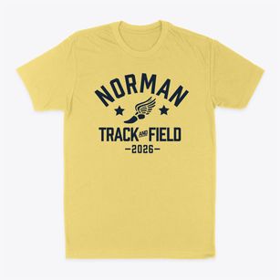 Norman Junior High School Track and Field Classic Dad T-Shirt