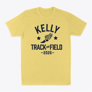 Kelly Junior High School Track and Field Classic Dad T-Shirt